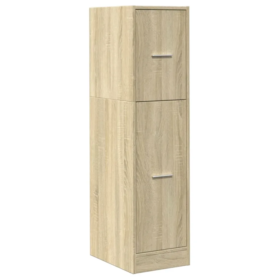 Armoire d'apothicaire chêne sonoma 30x41x118 cm bois ingénierie - 4