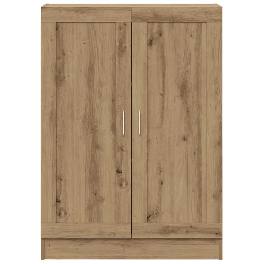 Bibliothèque chêne artisanal 82,5x30,5x115 cm bois d'ingénierie - 6