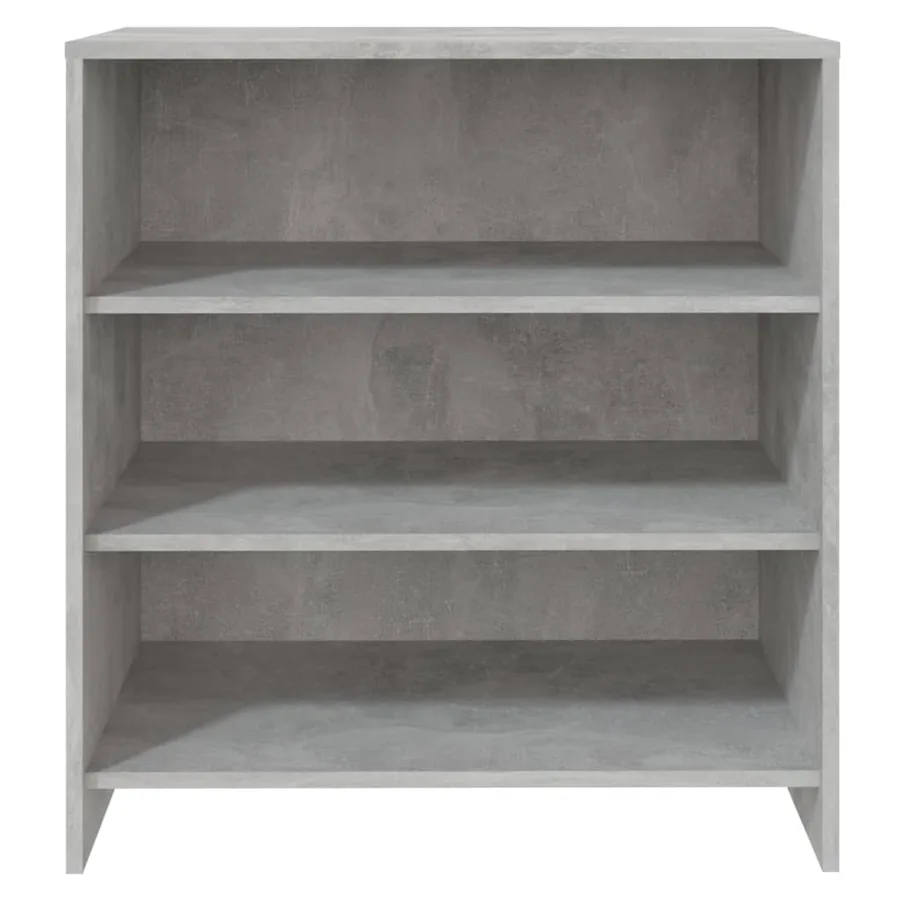 Buffet Gris béton 70x40,5x75 cm Bois d'ingénierie - 5