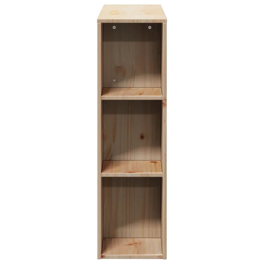 Tête de lit avec rangement 75 cm bois massif de pin - 5