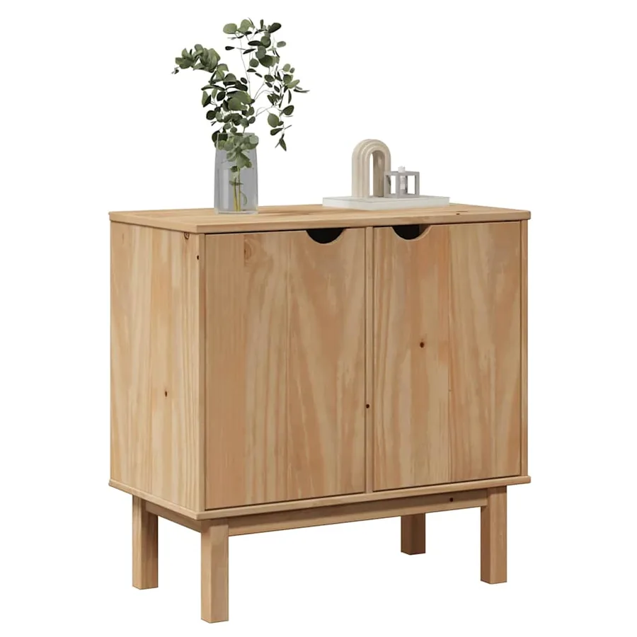 Armoire de couloir OTTA 75x40x75 cm bois de pin massif