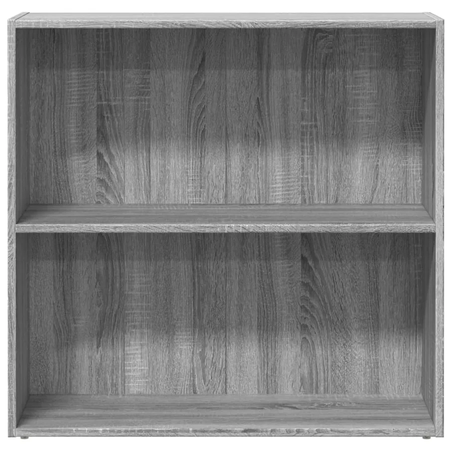 Bibliothèque sonoma gris 80x30x77 cm bois d'ingénierie - 4