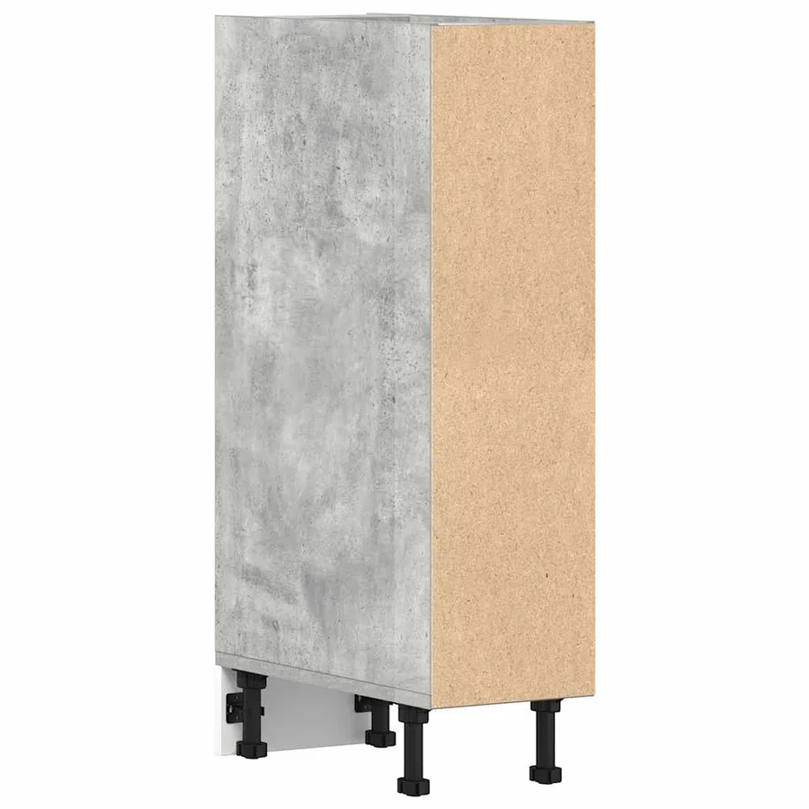 Meuble bas "Riga" Gris béton 20 x 44,5 x 81,5 cm Bois d'ingénierie - 6