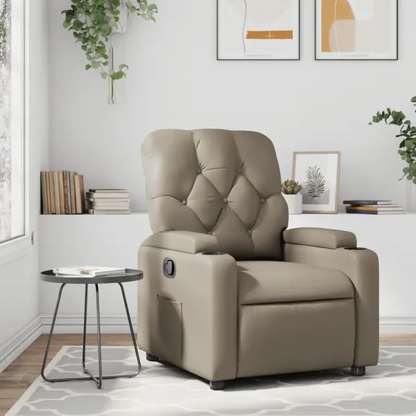 Fauteuil inclinable Cappuccino Similicuir