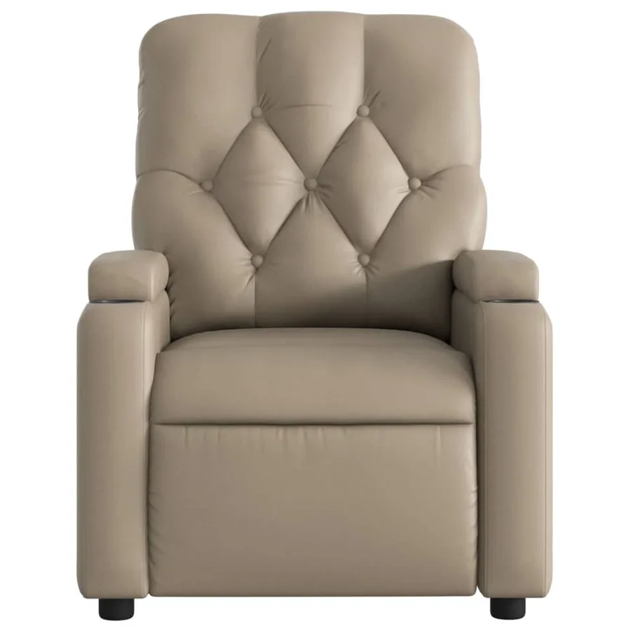Fauteuil inclinable Cappuccino Similicuir - 6