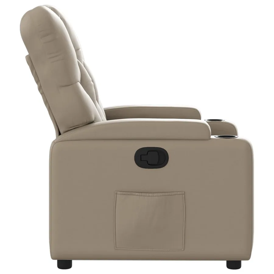 Fauteuil inclinable Cappuccino Similicuir - 7