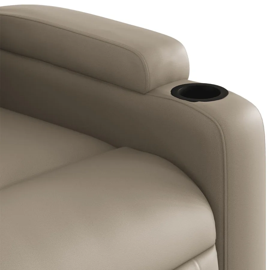 Fauteuil inclinable Cappuccino Similicuir - 8