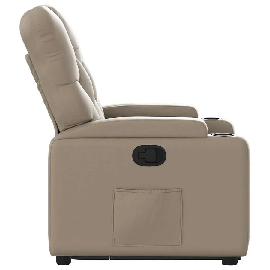 Fauteuil inclinable Cappuccino Similicuir - 10