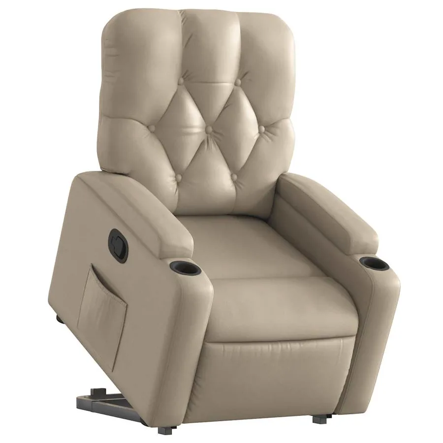 Fauteuil inclinable Cappuccino Similicuir - 3