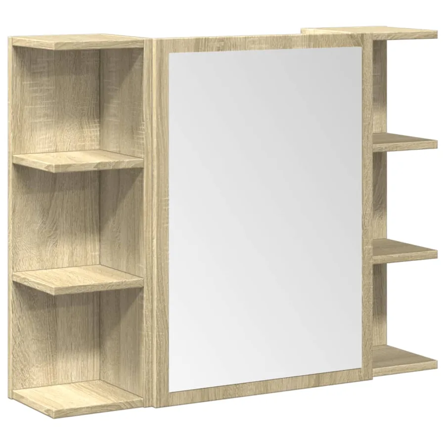 Ensemble de meubles de salle de bain 3 pcs chêne sonoma - 4