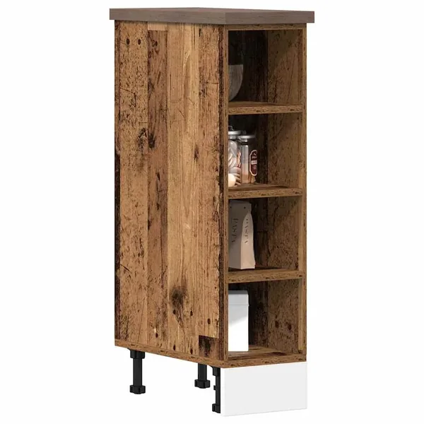 Armoire de plancher "Riga" vieux bois 20x44,5x81,5cm