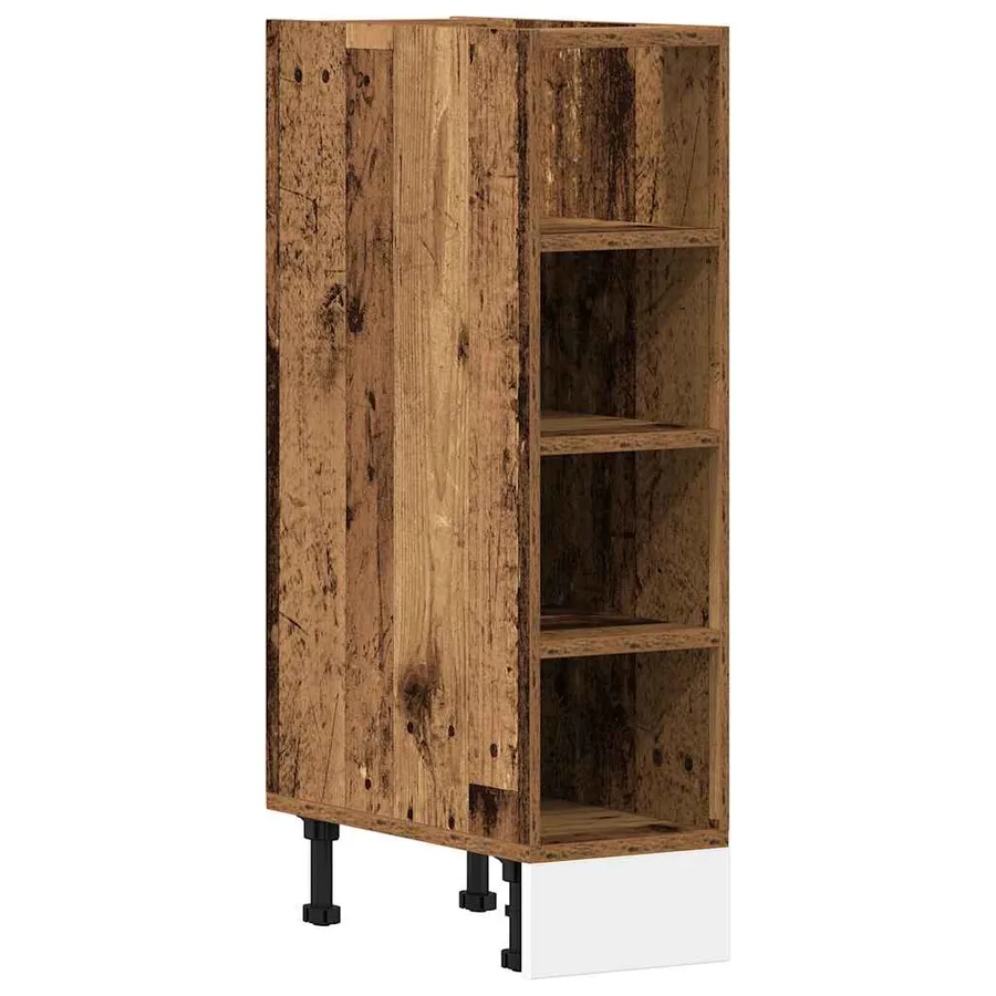 Armoire de plancher "Riga" vieux bois 20x44,5x81,5cm - 2