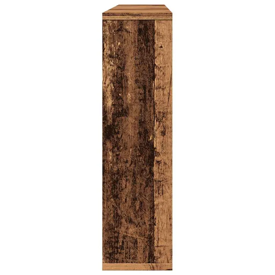 Armoire à miroir et LED vieux bois 76x15x55cm bois d'ingénierie - 7