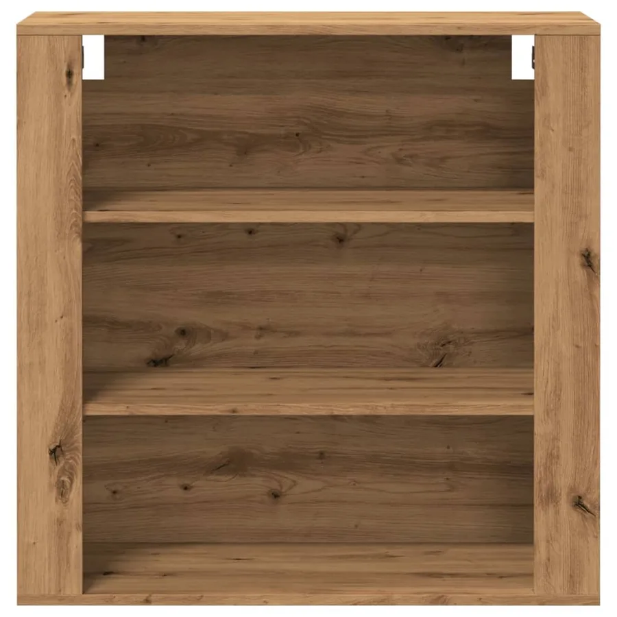 Armoire murale chêne artisanal 80x33x80 cm bois d'ingénierie - 4