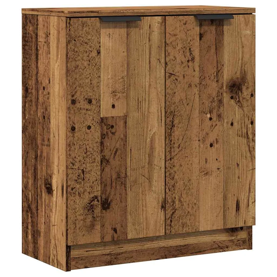 Buffet vieux bois 60x30x70 cm bois d'ingénierie - 2