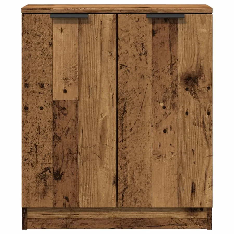 Buffet vieux bois 60x30x70 cm bois d'ingénierie - 4