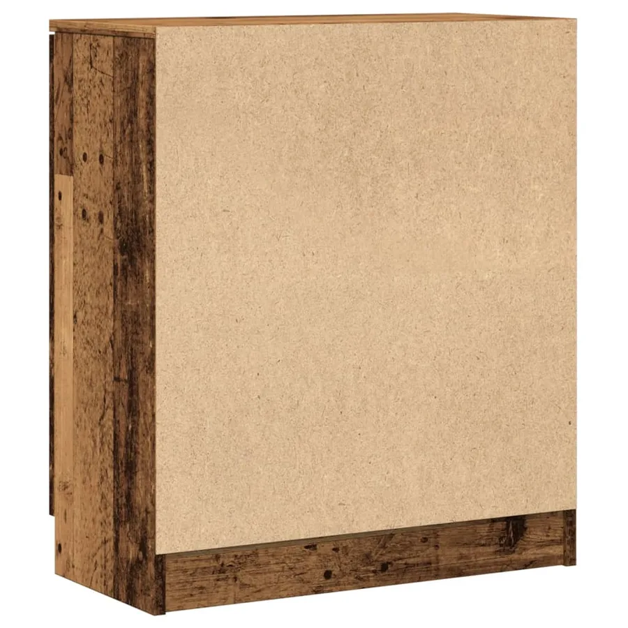 Buffet vieux bois 60x30x70 cm bois d'ingénierie - 6