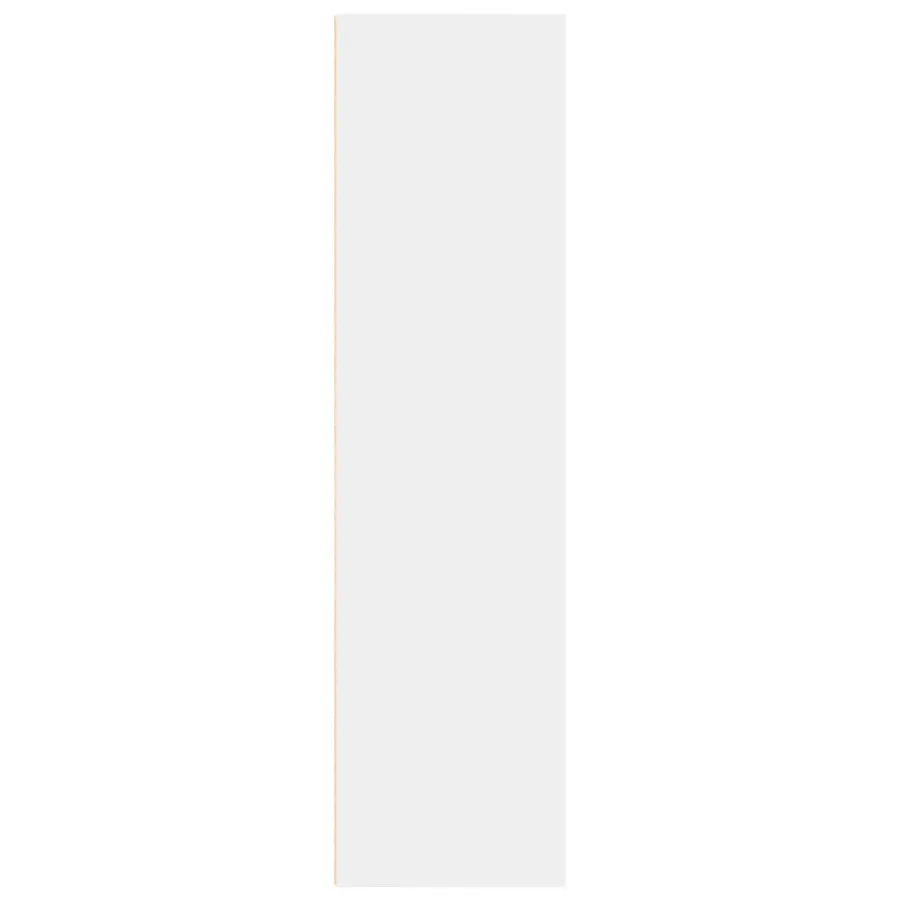Bibliothèque blanc 80x30x114 cm bois d'ingénierie - 6
