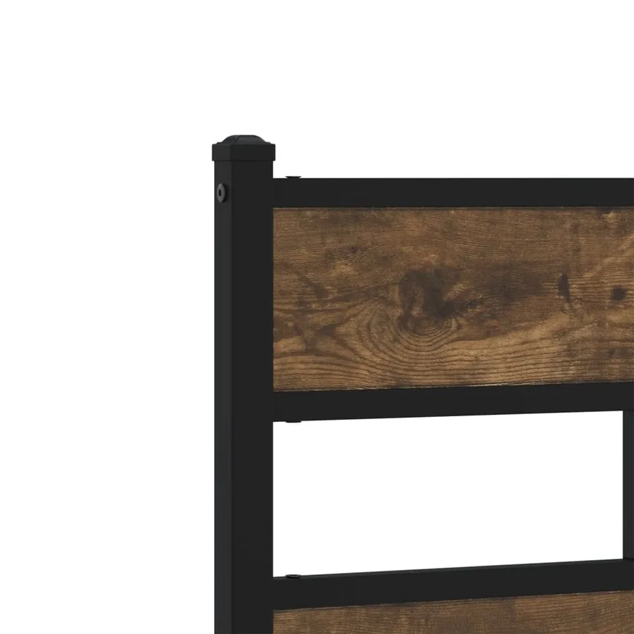 Cadre de lit sans matelas avec tête de lit 100x190 cm - 8