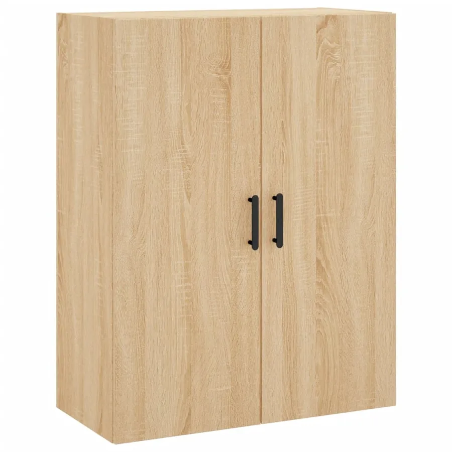 Buffet haut Chêne sonoma 69,5x34x180 cm Bois d'ingénierie - 5