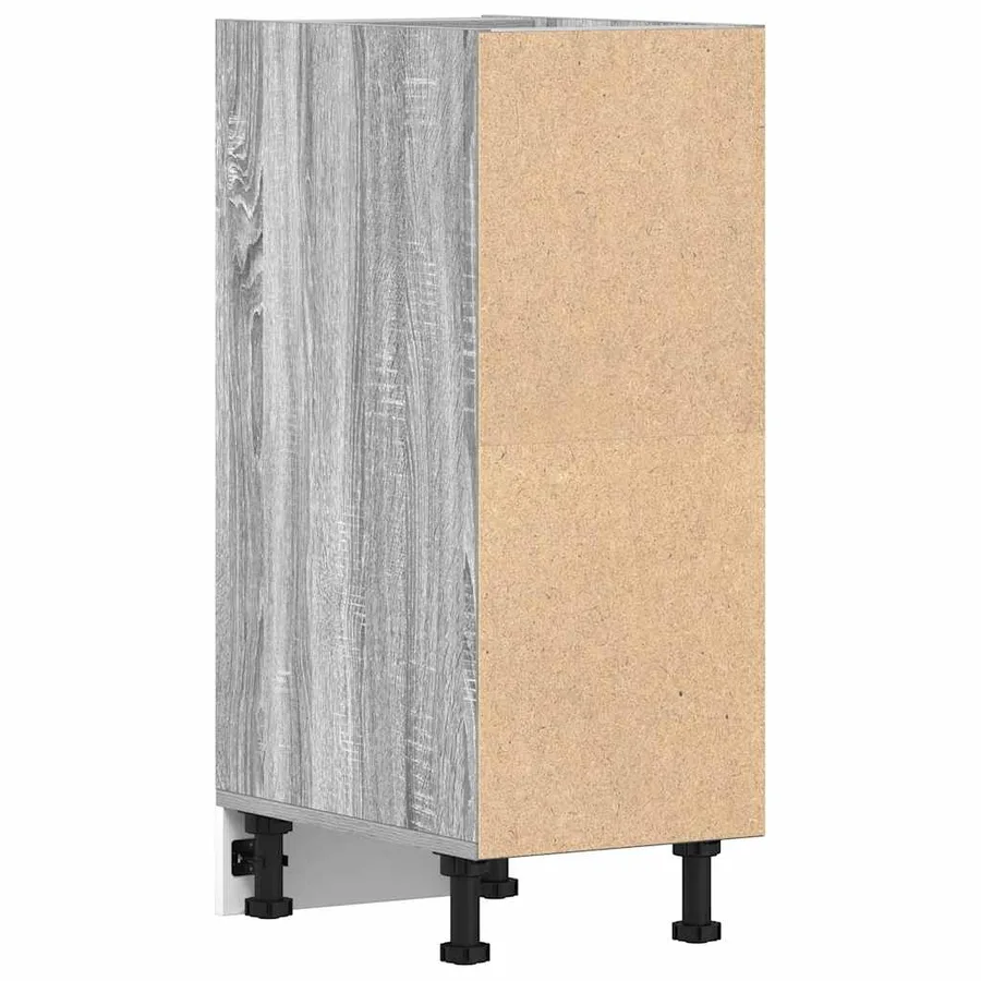 Meuble bas "Riga" Gris Sonoma 30 x 44,5 x 81,5 cm Bois d'ingénierie - 6