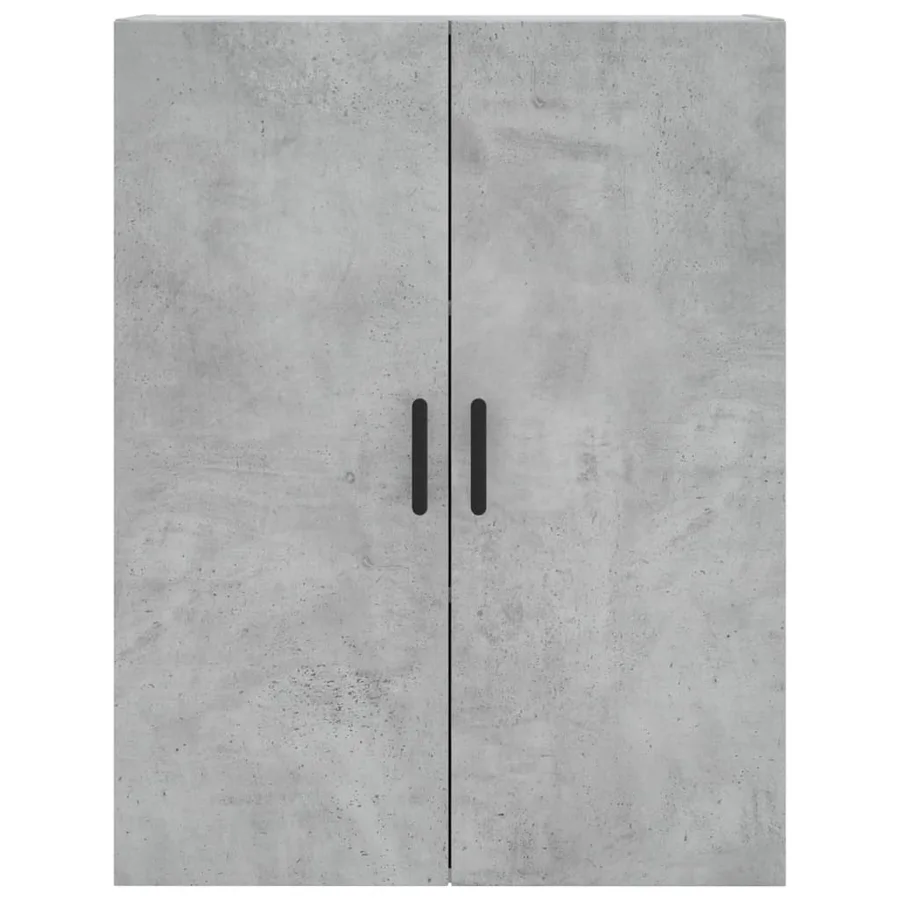 Armoires murales 2 pcs gris béton 69,5x34x90 cm - 6