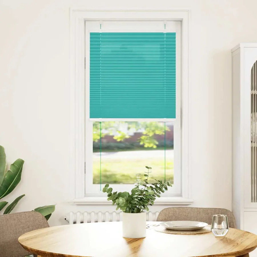 Store plissé vert pétrole 60x100 cm largeur du tissu 59,4 cm - 2
