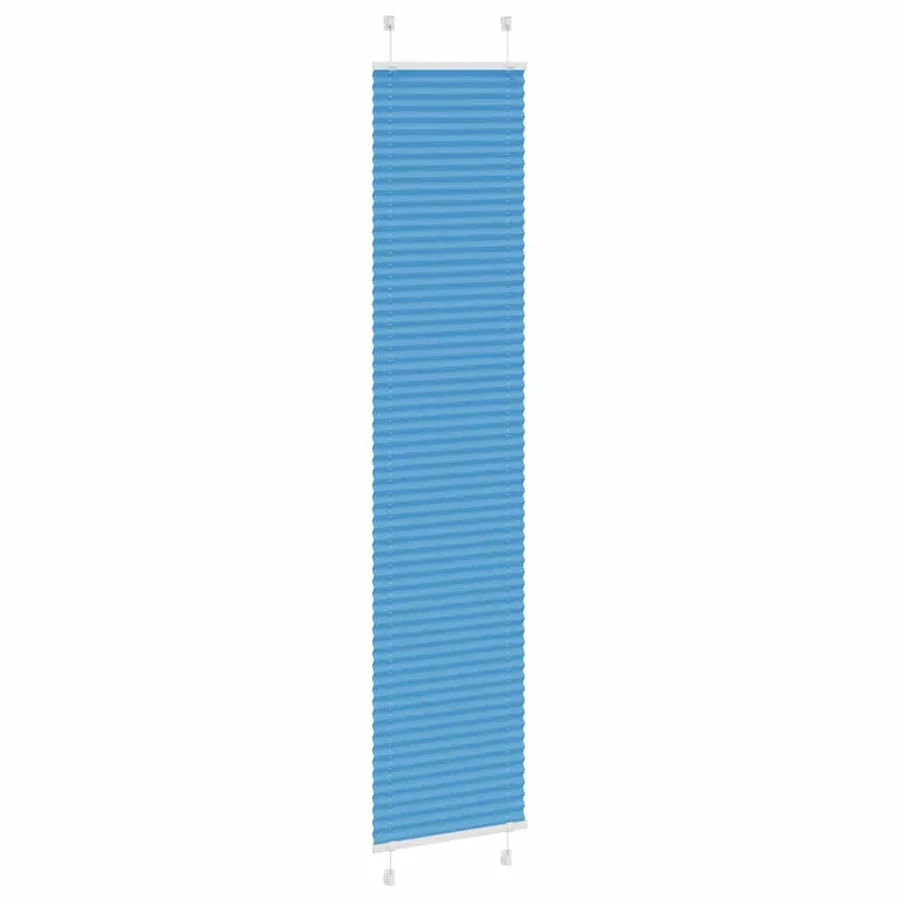 Store plissé bleu 50x200 cm largeur du tissu 49,4 cm polyester - 3