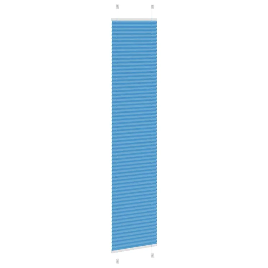 Store plissé bleu 50x200 cm largeur du tissu 49,4 cm polyester - 4