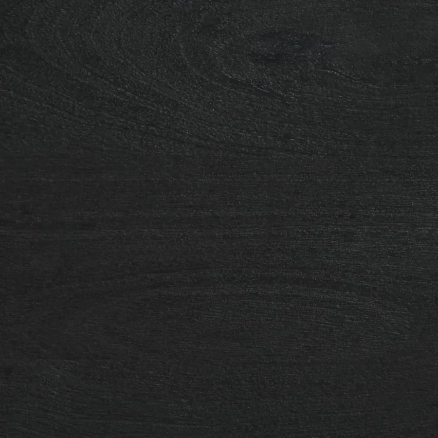Buffets 3 pcs noir bois d'ingénierie - 12