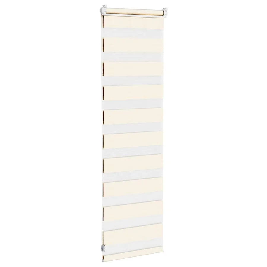 Store zèbre beige marbré largeur du tissu 35,9 cm polyester - 4