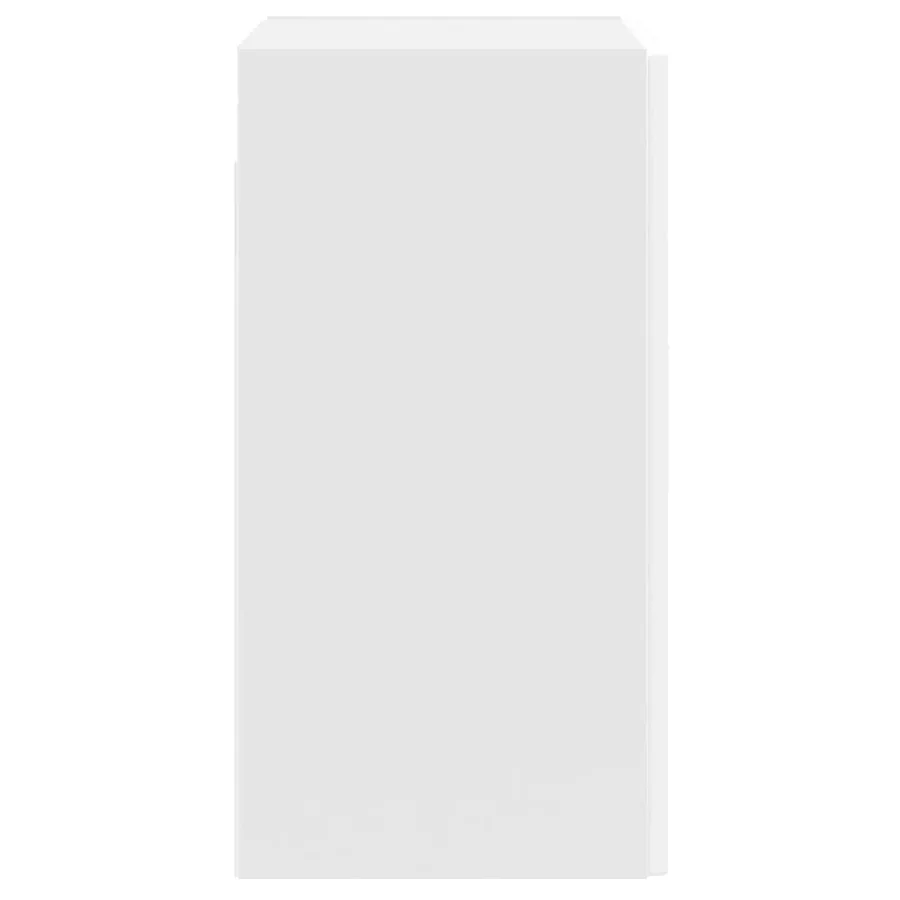 Armoire murale de cuisine avec porte en verre Porto blanc - 7