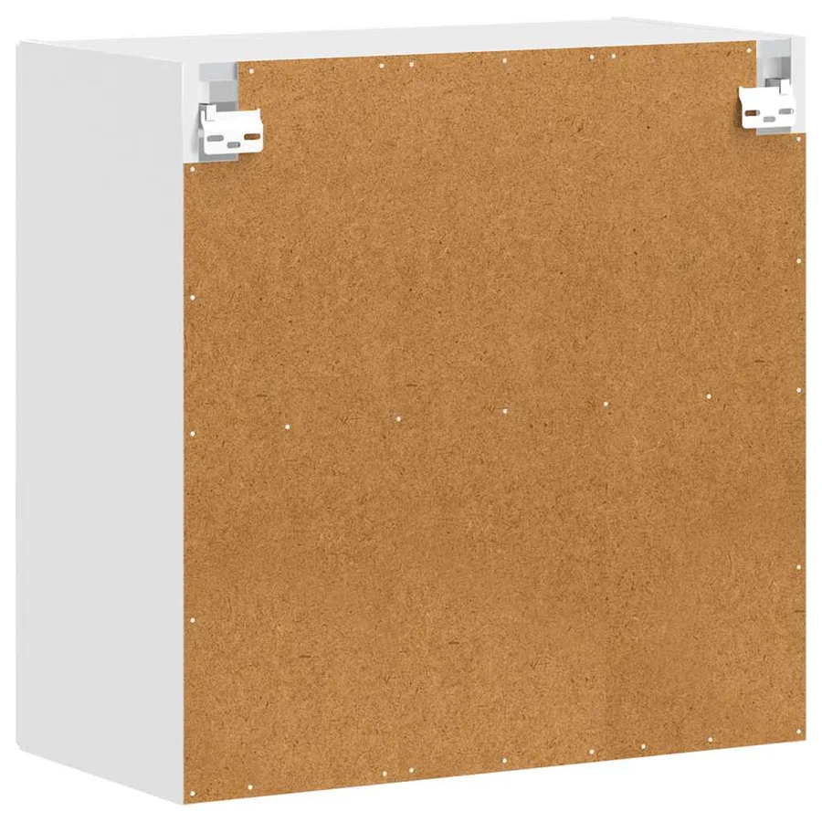 Armoire murale de cuisine avec porte en verre Porto blanc - 8