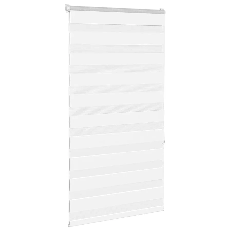 Store zèbre blanc 70x150 cm largeur du tissu 65,9 cm polyester - 3