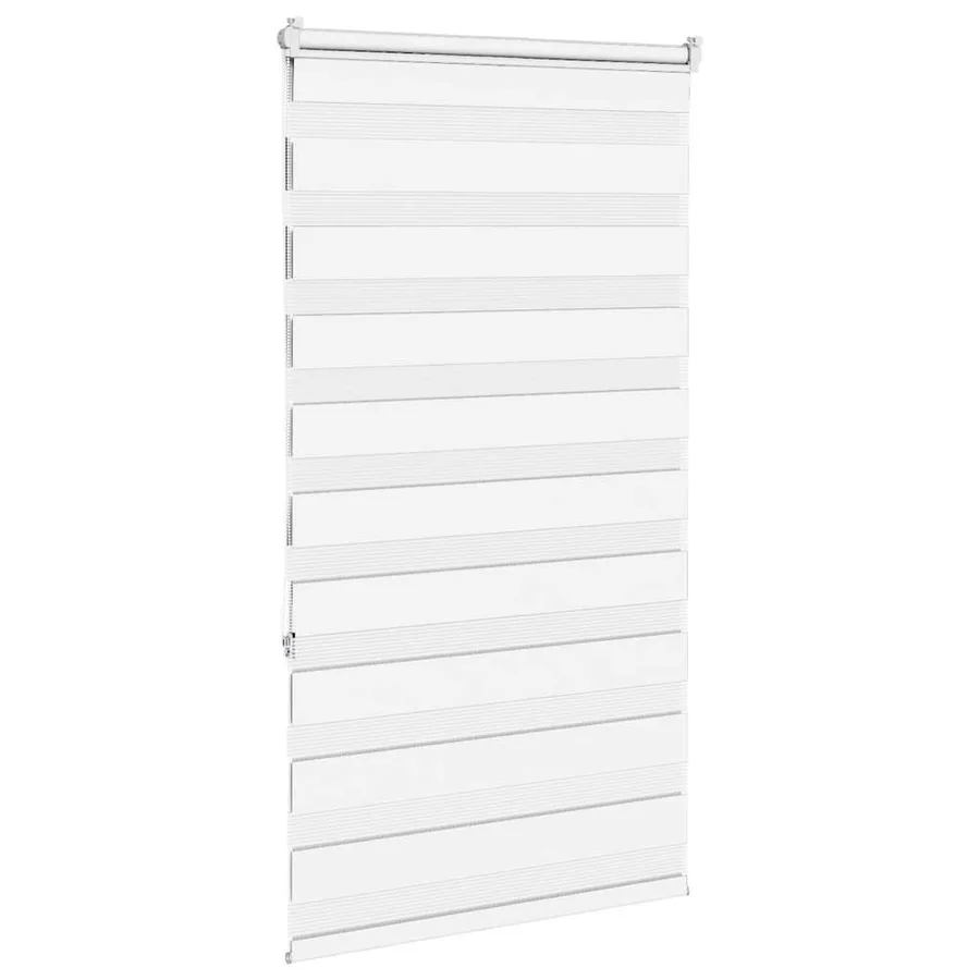 Store zèbre blanc 70x150 cm largeur du tissu 65,9 cm polyester - 4