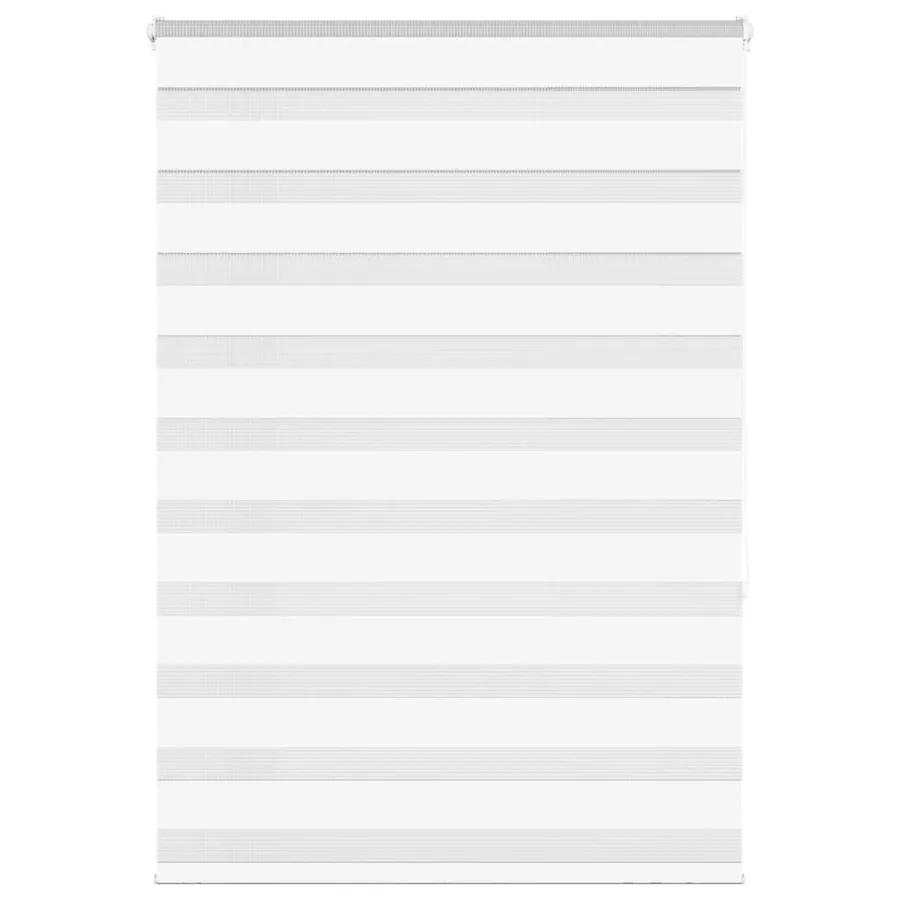 Store zèbre blanc 95x150 cm largeur du tissu 90,9 cm polyester