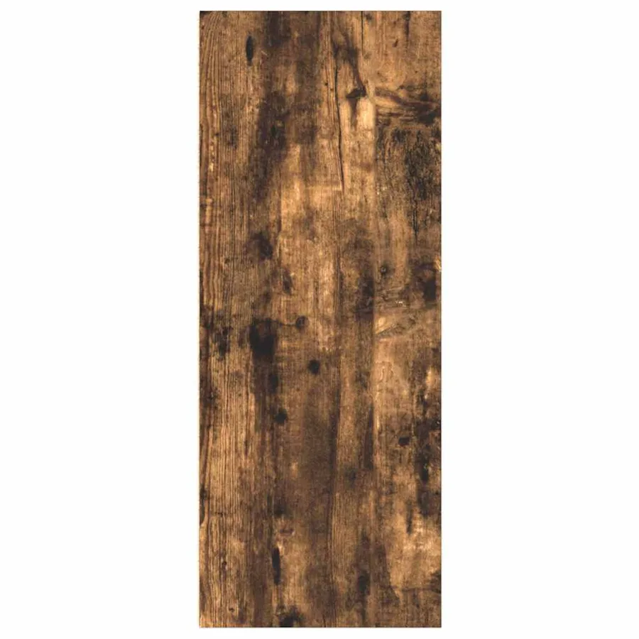 Bibliothèque chêne fumé 40x30x77 cm bois d'ingénierie - 6