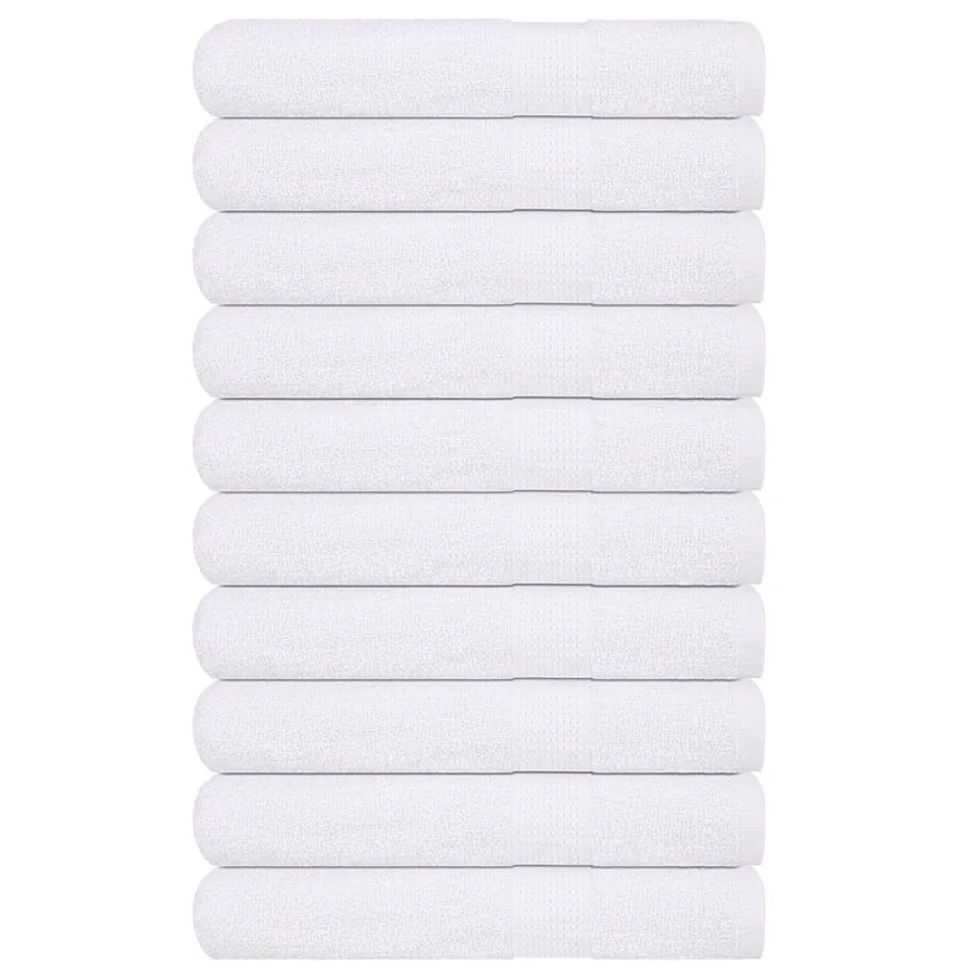 Serviettes FROGN 10 pcs blanc 100x200 cm 360 g/m²