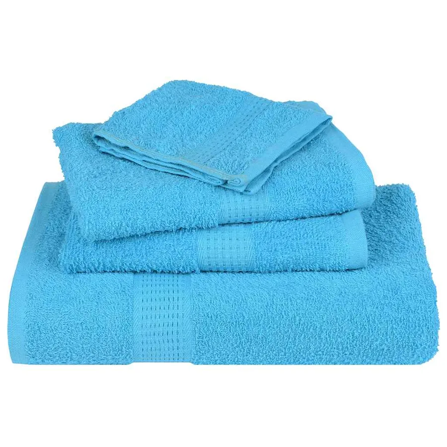 Serviettes de bain FROGN 10pcs turquoise 100x150cm 360 g/m² - 4