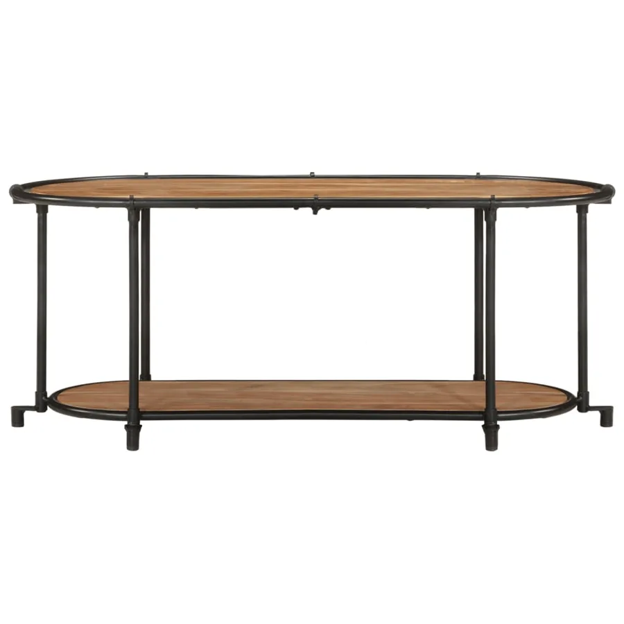 Meuble TV 100x42x40 cm bois d'acacia massif - 4