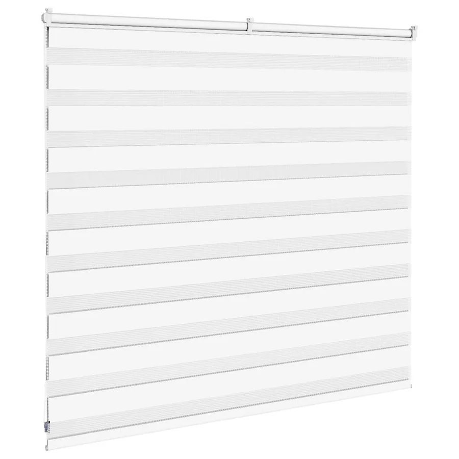 Store zèbre blanc 165x100 cm largeur du tissu 160,9cm polyester - 4