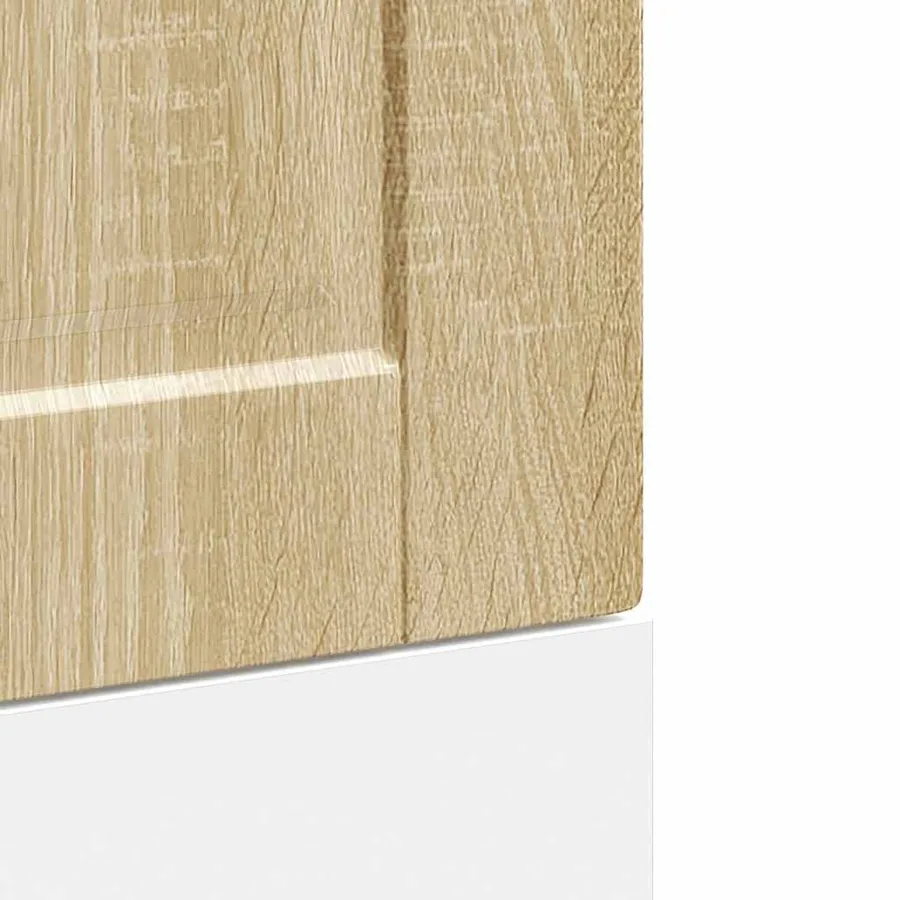 Panneau de lave-vaisselle Porto chêne sonoma 45x1,5x57 cm - 7