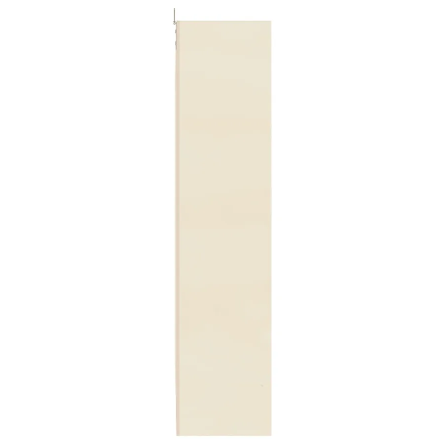Vitrine de collection en bois avec portes 100x8,5x37 cm - 6