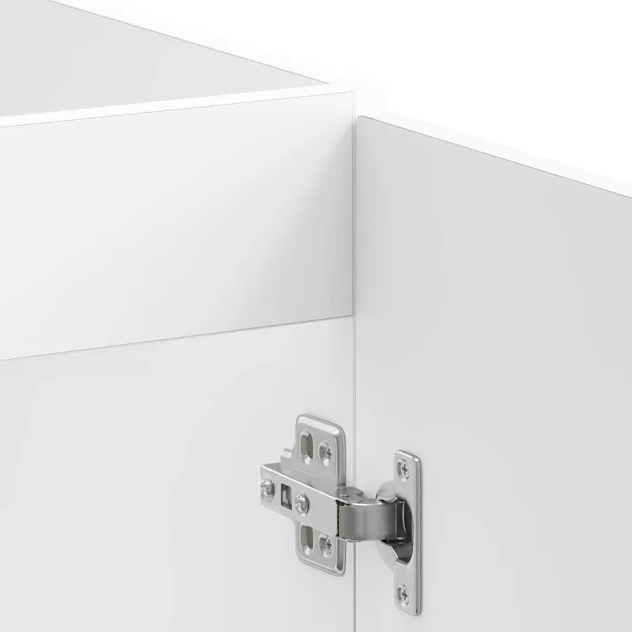 Meuble bas pour évier Porto blanc brillant 80x46x81,5 cm - 9