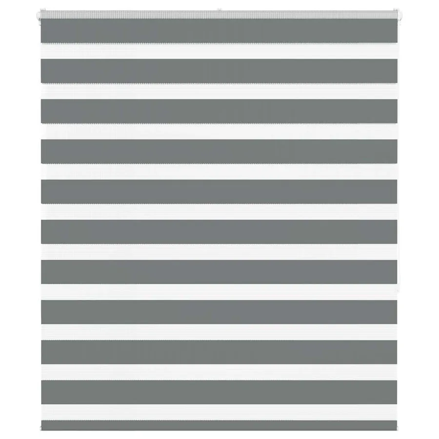 Store zèbre gris foncé largeur du tissu 120,9 cm polyester