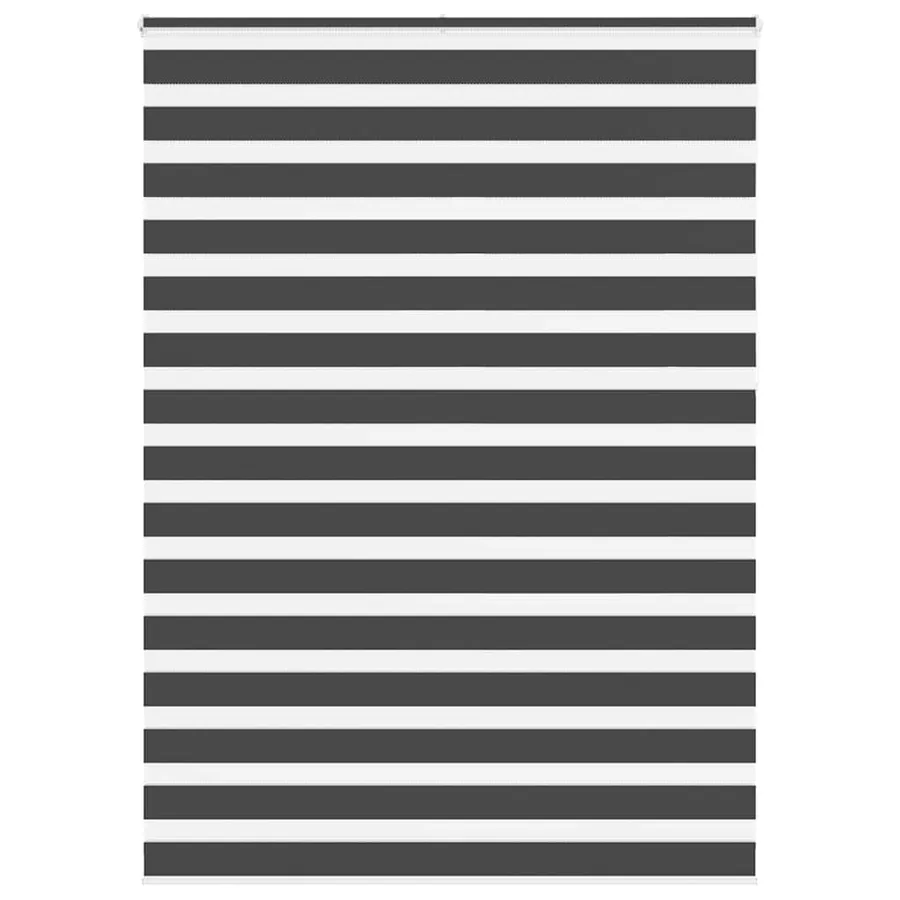 Store zèbre noir 165x230 cm largeur du tissu 160,9 cm polyester