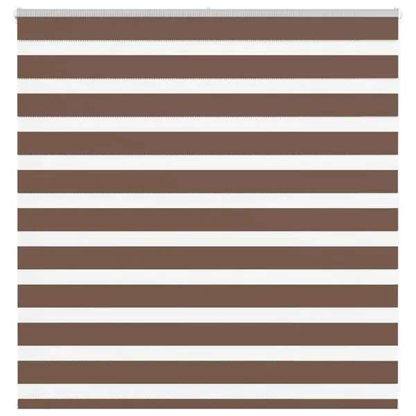 Store zèbre marron 150x100cm largeur du tissu 145,9cm polyester