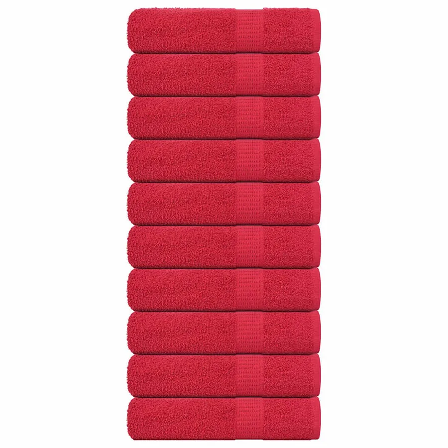Essuie-mains FROGN 10 pcs rouge 50x100 cm 360 g/m²