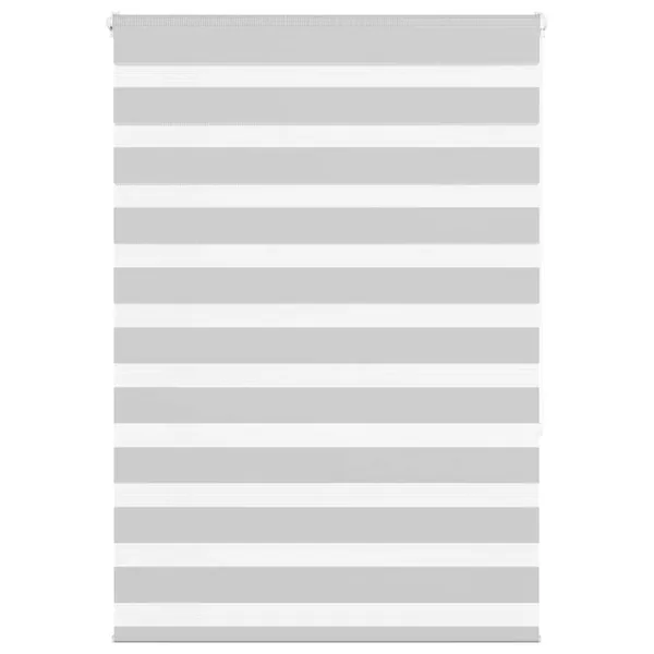 Store zèbre gris clair largeur du tissu 100,9 cm polyester
