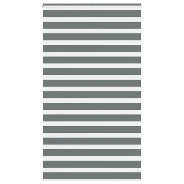 Store zèbre gris foncé largeur du tissu 120,9 cm polyester